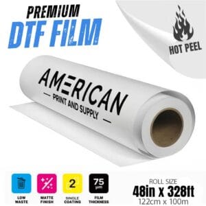 DTF 48″ Double Sided Film (Hot Peel)