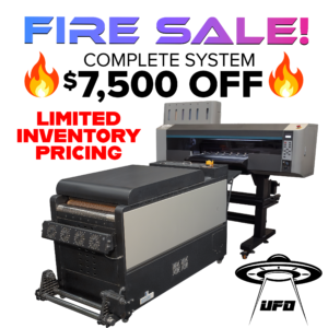 UFO Plug-n-Play 24" DTF Printer and Smart Duster