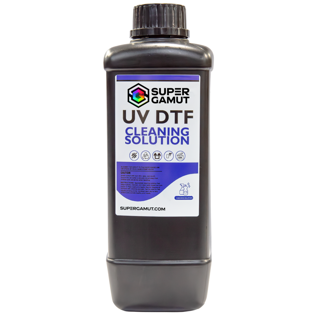 UV DTF Solvent Cleaner and Moisturizer - 1 Liter - SuperGamut