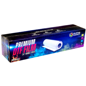 Super Peel Film – 24" Double Sided Coating w/ DTF Instant Peel 323'
