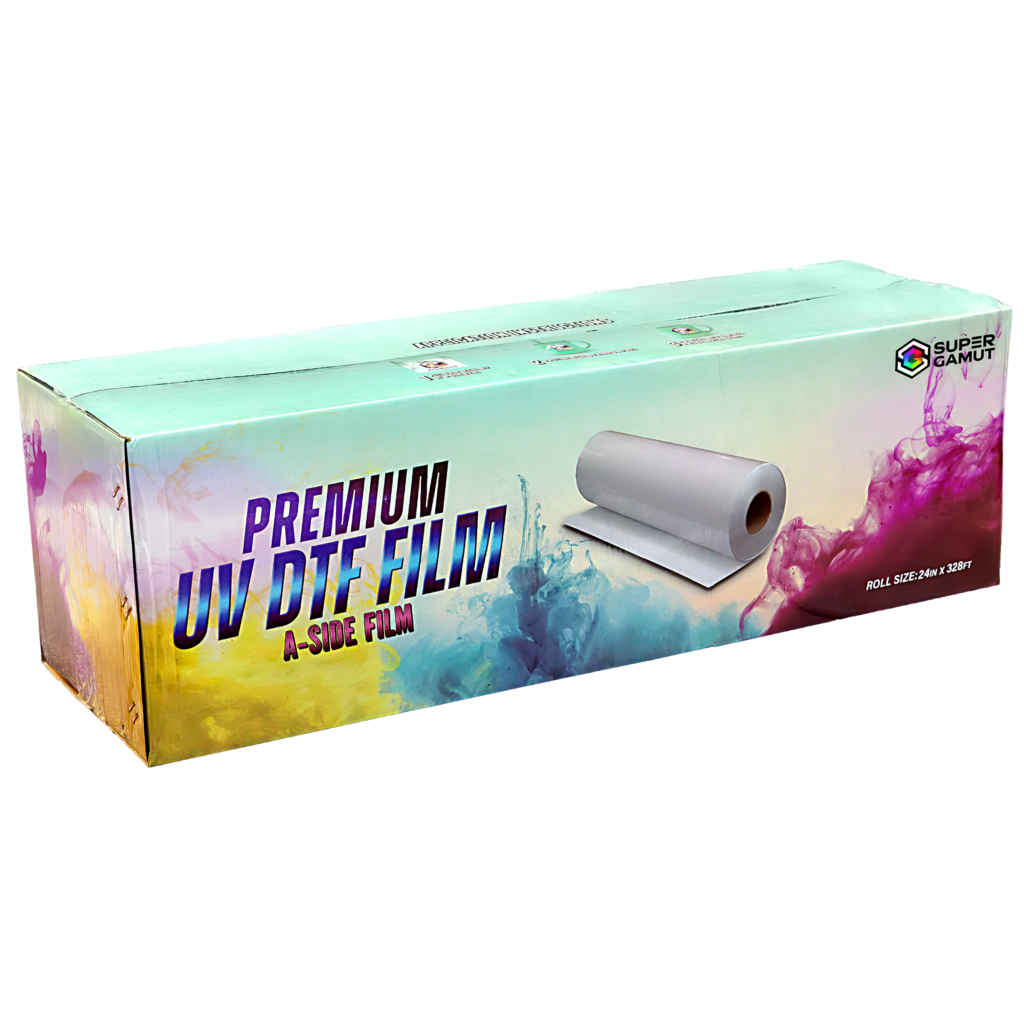Stokta popüler Uv Dtf ab Film rulo 30cm * 100m A3 A4 DTF fincan Wrap ab PET şeff