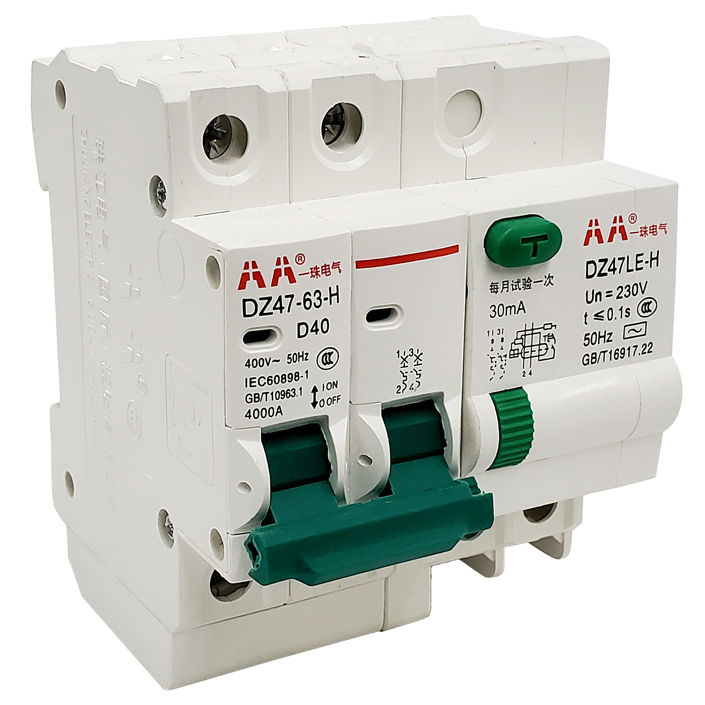 Main Breaker / Leakage Switch (Smart Shaker)