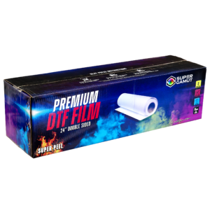 Super Peel Film – 24" Double Sided w/ DTF Instant Peel Coating  656'