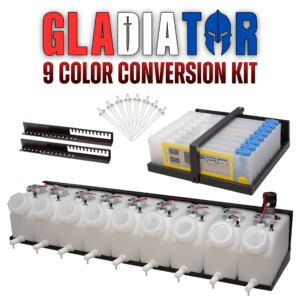 Gladiator - 3 Head 9-Color Conversion Kit